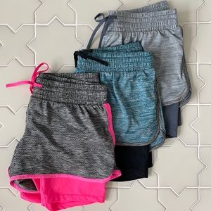 3 Pairs of Champion Duo Dry Shorts